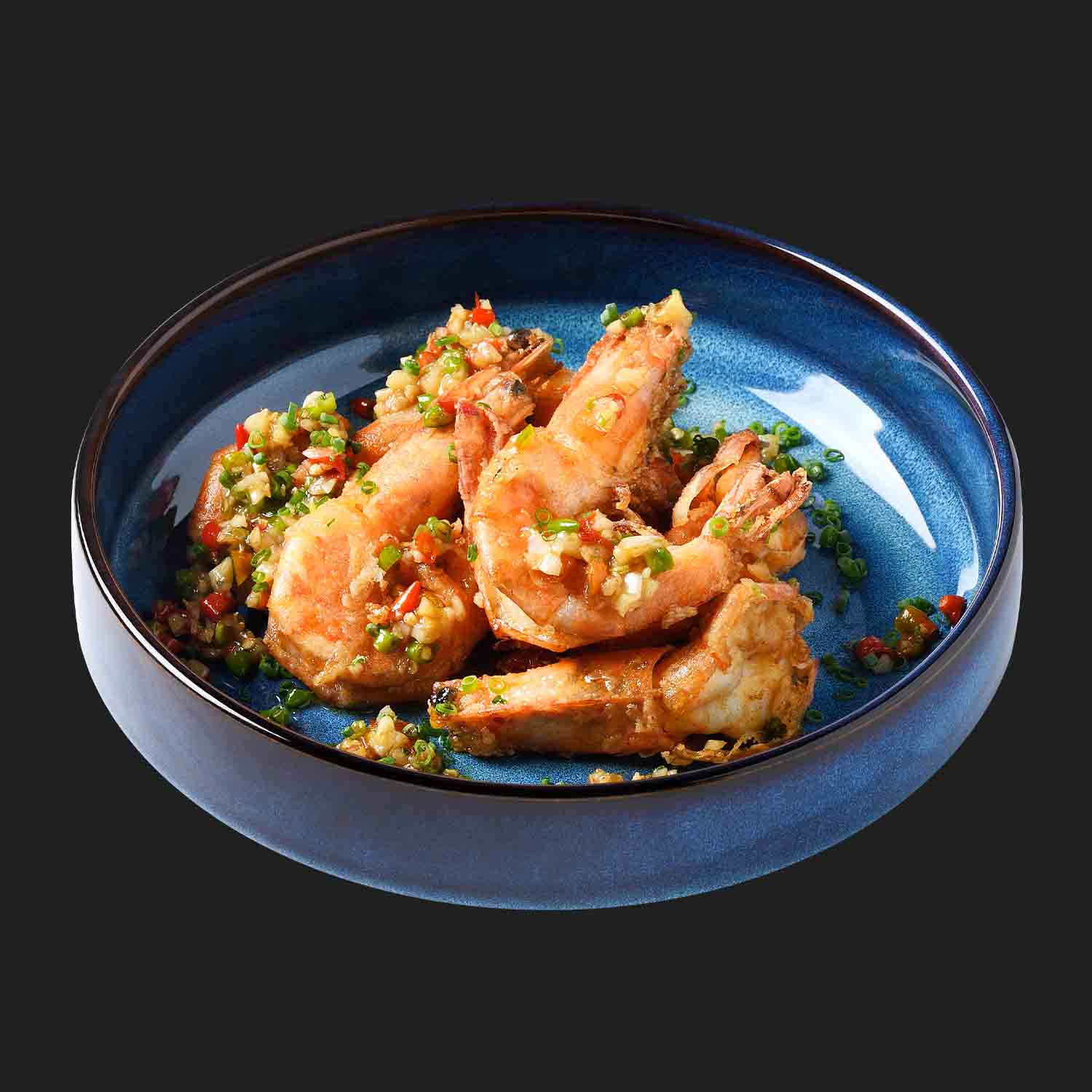 ผัดพริกเกลือกุ้ง